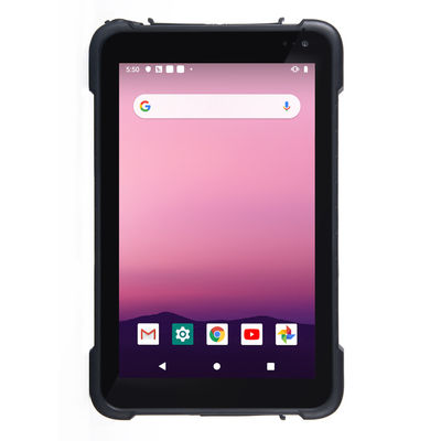 IP67 8 इंच 450cd / M2 बीहड़ एंड्रॉइड टैबलेट बारकोड स्कैनर वाटरप्रूफ