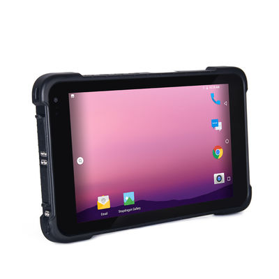 IP67 8 इंच 450cd / M2 बीहड़ एंड्रॉइड टैबलेट बारकोड स्कैनर वाटरप्रूफ