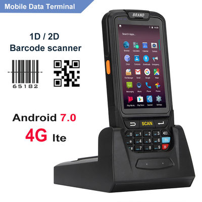 IP65 16G बीहड़ हैंडहेल्ड पीडीए, 480x800 4 इंच पीडीए एंड्रॉइड 7.0