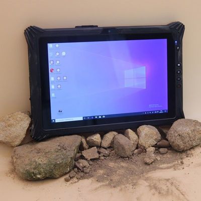 औद्योगिक 7.4V I7-8550U 330Nit विंडोज 10 बीहड़ टैबलेट पीसी