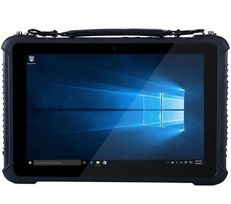 RS232 10000mAh बीहड़ टैबलेट पीसी विंडोज 10, BT4.2 10.1 इंच विंडोज टैबलेट