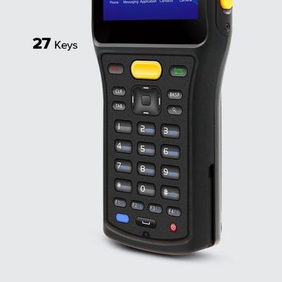 4 इंच 1.8GHz हैंडहेल्ड एंड्रॉइड बीहड़ पीडीए स्कैनर 6700mAh