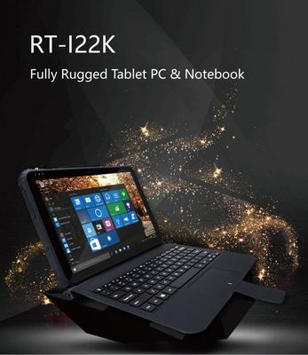RJ45 विंडोज 10 रग्ड टैबलेट 6300mAh बैटरी, 8GB रैम टैबलेट विंडोज 10 4G LTE