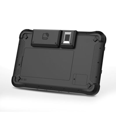 IP65 700nits Android टैबलेट बारकोड स्कैनर, 10000mAh औद्योगिक बीहड़ टैबलेट पीसी