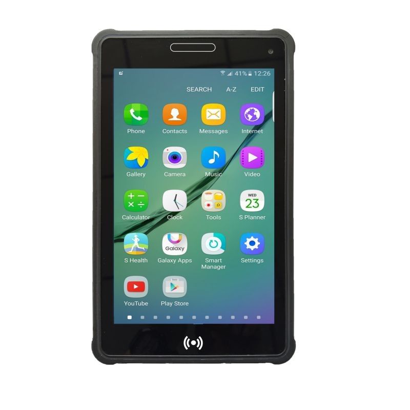 BT4.0 400nits 2.0GHz Android 11 8 इंच टैबलेट 6GB RAM UHF रीडर के साथ